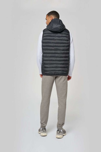 Adult Hooded Bodywarmer - Black / XS