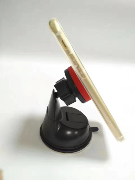 Magnetic car phone holder