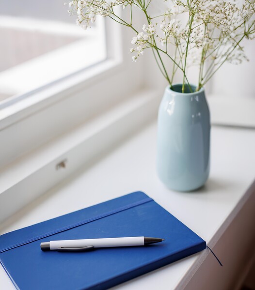 Notebook Eva | Recycled | A5 | Lined - yellow