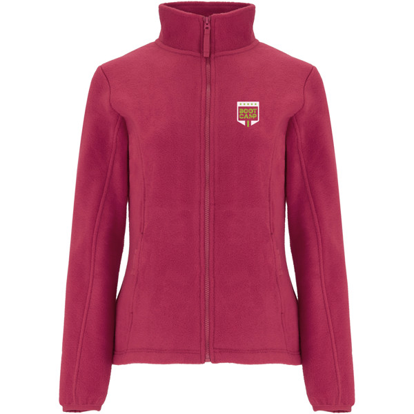 Artic women's full zip fleece jacket - Rossette / L