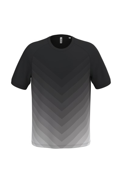 Unisex Multisport Sublimated Polyester Jersey - Black / L