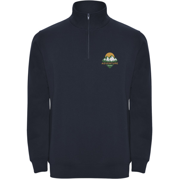 Pull zippé Aneto avec fermeture quart de zip - Navy Blue / L