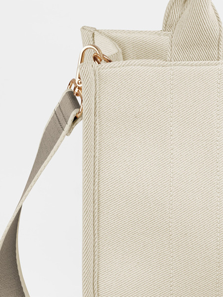 Puerto Medium Tote - Natural / Black