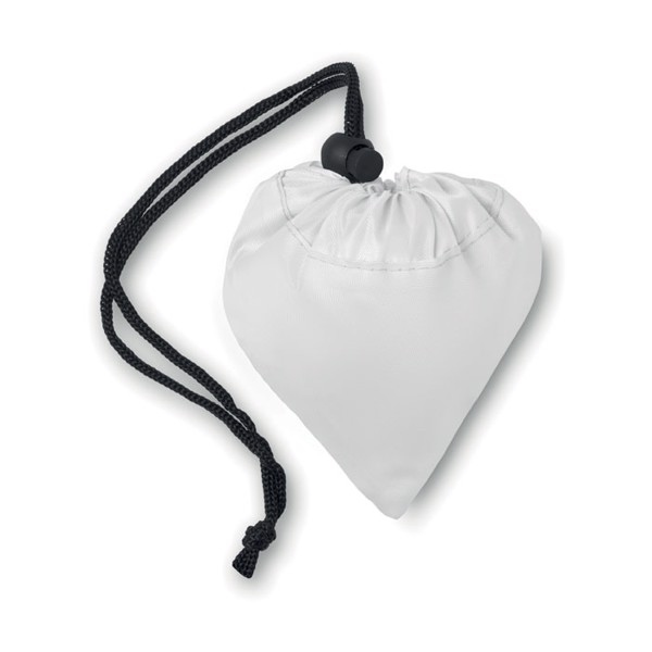 Bolsa dobravel 210D Fresa - Branco