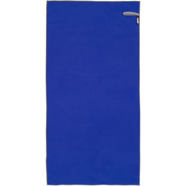 Serviette Pieter certifiée GRS ultra-légère et à séchage rapide 50 x 100 cm - Bleu royal
