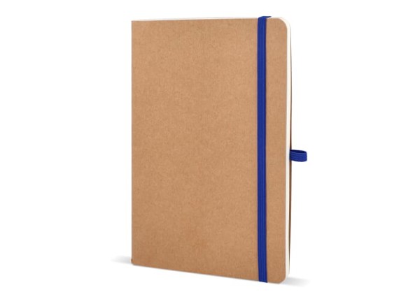 Cahier à couverture souple Papier kraft A5 - Bleu