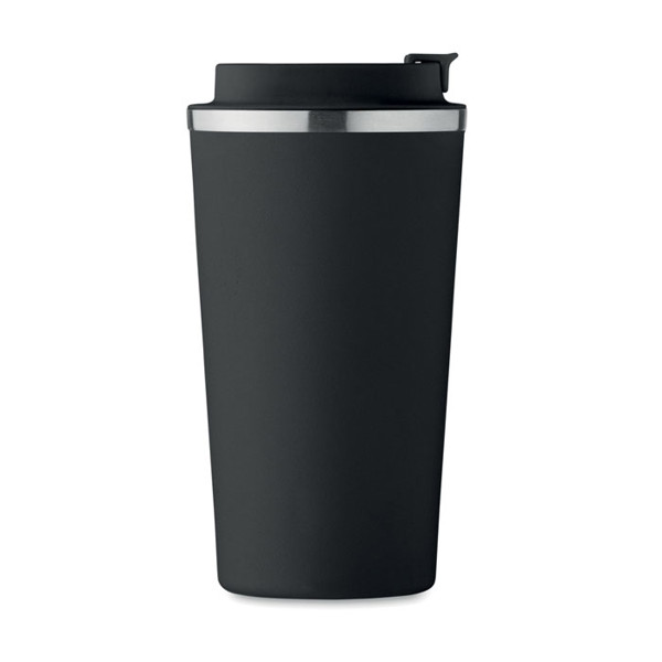 Double wall tumbler 510 ml Brace + - Black