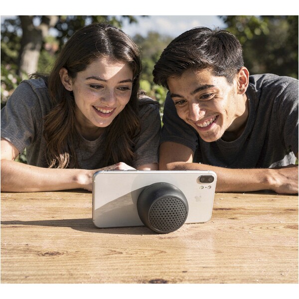 Boompods Zero-Snap 5W magnetic waterproof wireless speaker - Black