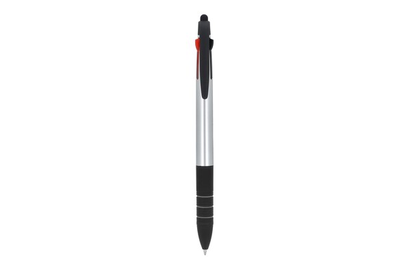 Stylo 3 couleurs Élégant - Argent