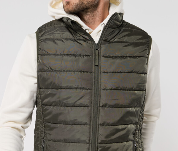 Bodywarmer homme en polyester recyclé - DEEP ROYAL BLUE / L