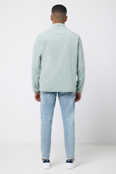 Iqoniq Talung recycled polyester microfleece zip through - Iceberg Green / XXL