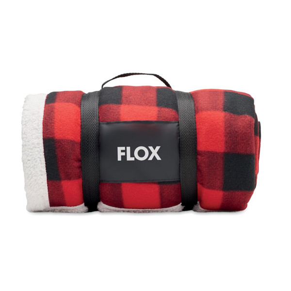 Shermatt fleece blanket 150x120 cm, RPET 180g/m²