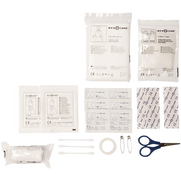 Alexander 30-piece first aid waterproof bag - Solid Black