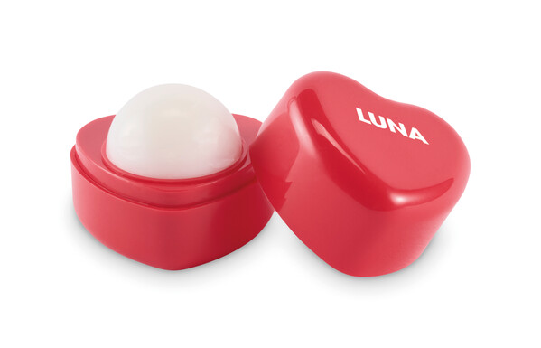 Balsamo labbra vegano a forma di c Sweet - Rosso