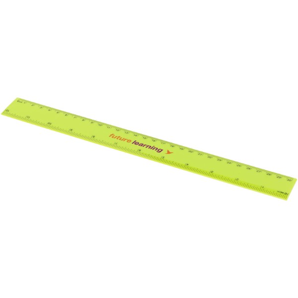 Ruly ruler 30 cm - Lime