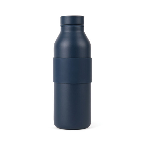 VINGA Bouteille Iso avec dragonne 500ml Niro en acier RCS - Bleu Marine