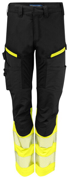 6538 Woman Waist Pant Hi Viz Yellow/Black C36