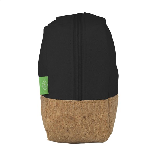 CosCork Eco toiletry bag - Black