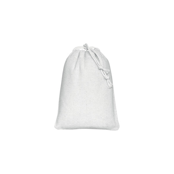 120 G/M2 Cotton Drawstring Bag, 10 X 14 Cm