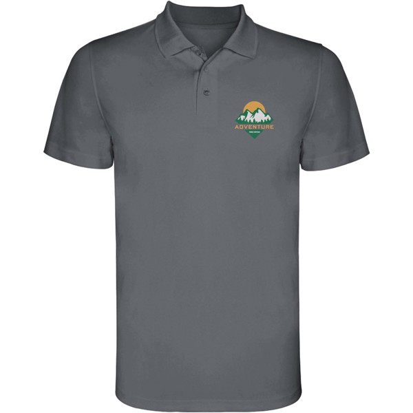 Monzha Sport Poloshirt für Herren - Lead / 2XL