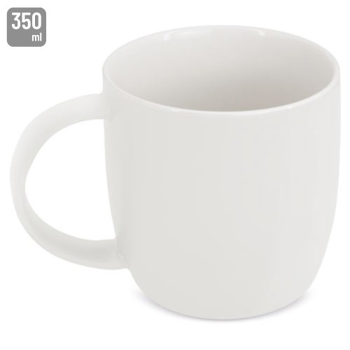 MUG CERAMICA "NESCOFFEE" - Blanco