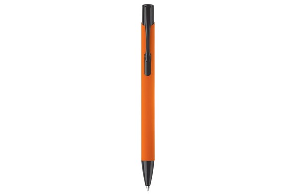 Stylo Alicante toucher doux - Orange / Noir