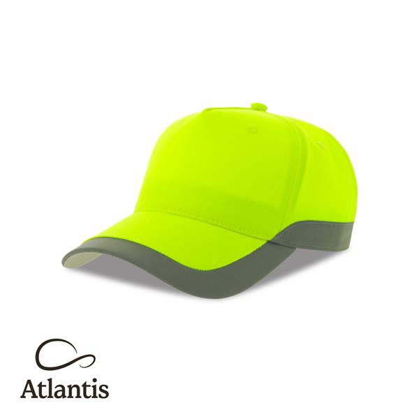 Boné Helpy S, 100% Poliéster Reciclado - Laranja Fluorescente