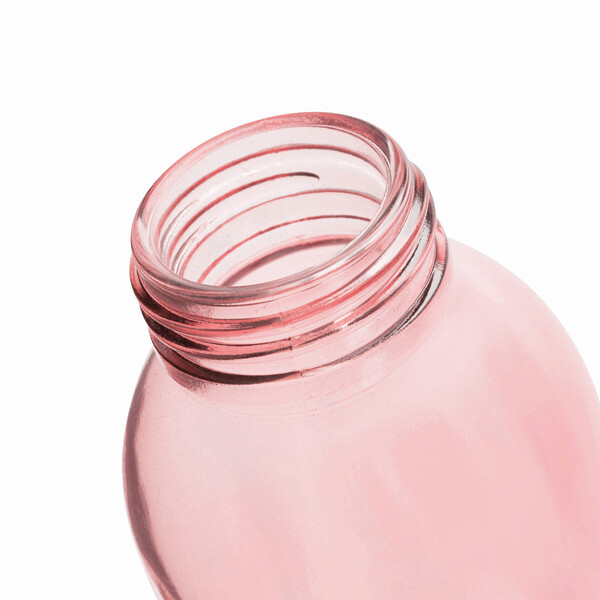 Glass Bottle Take Smart - Red