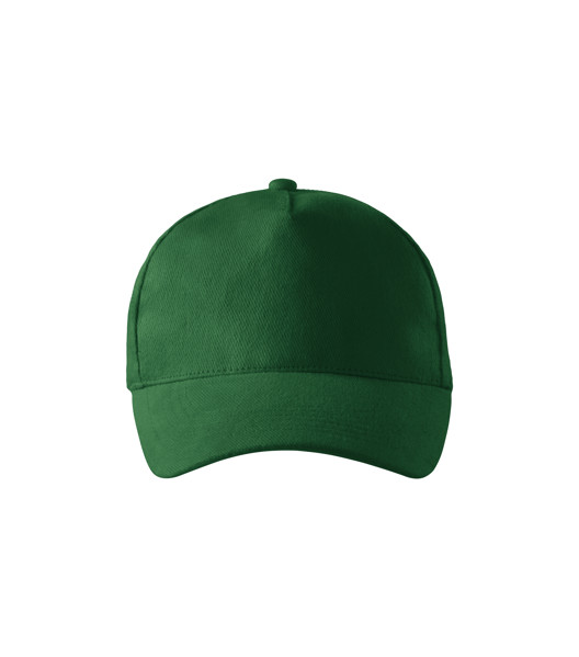 Čepice Unisex Malfini® 5P - Lahvově Zelená / nastavitelná