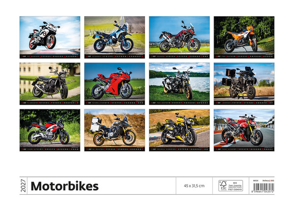 Calendar Motorbikes
