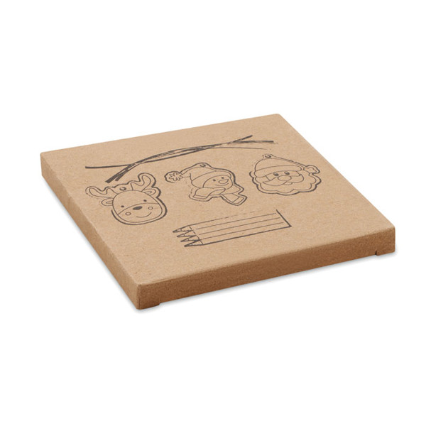 Drawing wooden ornaments set Funcool
