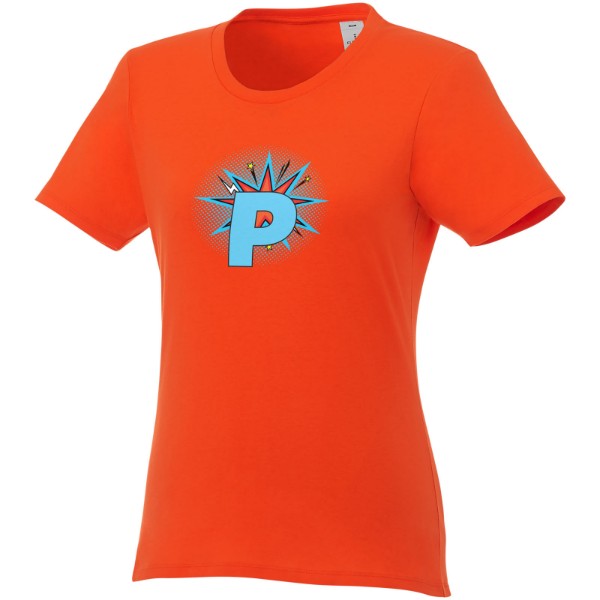 T-shirt damski z krótkim rękawem Heros - Pomarańczowy / XL