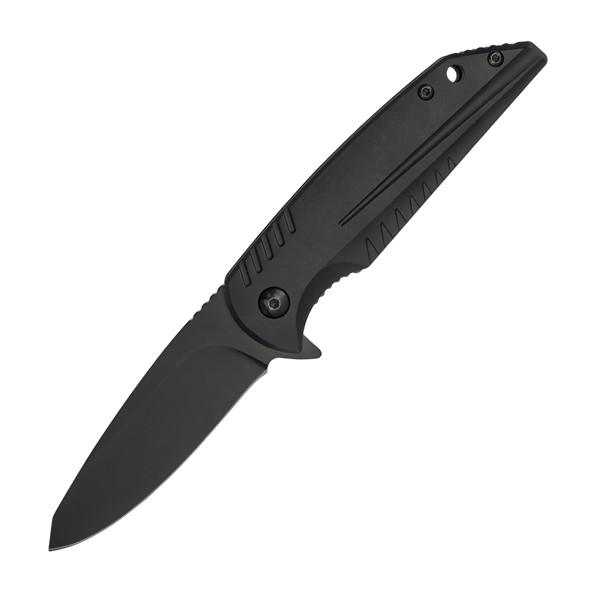 Mezus Knife set with flashlight - Black