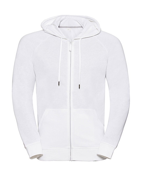 Men's Hd Zipped Hood Sweat - White / XS