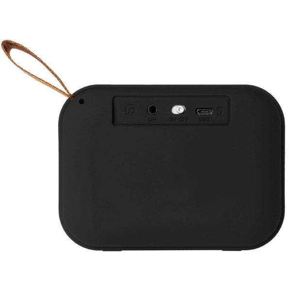 Enceinte Bluetooth® en tissu Fashion - Noir