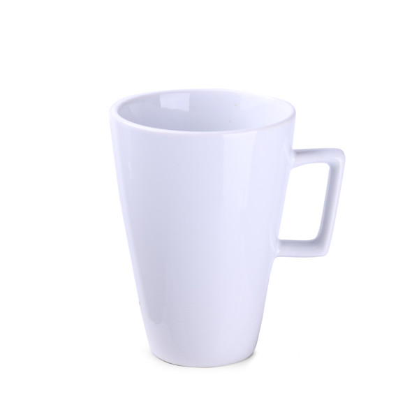 Porcelain mug, 120 mm height, 85 mm diameter
