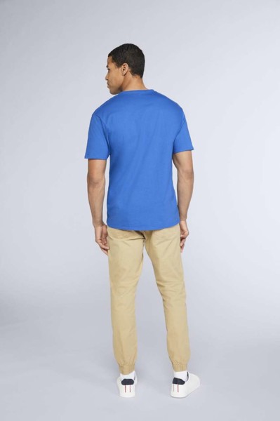 Premium Cotton® Adult V-Neck T-Shirt - Red / L