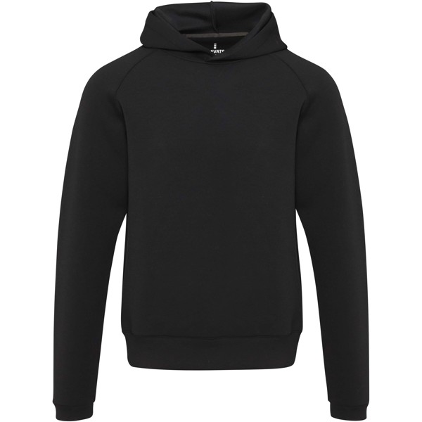 Felpa sportiva unisex con cappuccio in tessuto interlock Danali - Nero / M