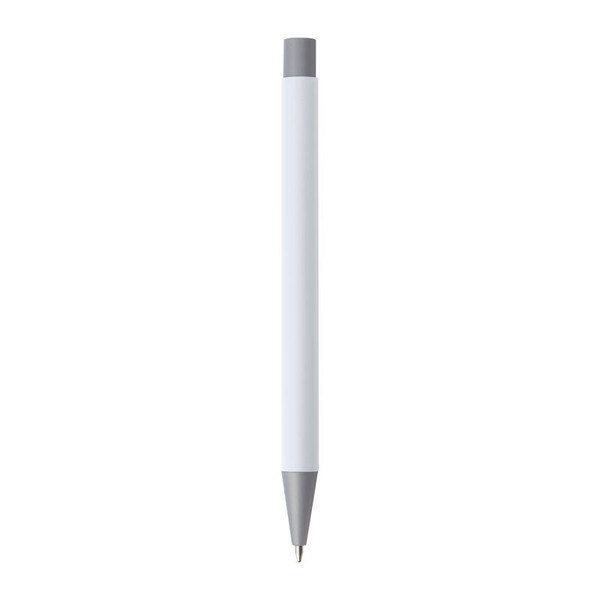 Metal Ballpoint Pen Rockford - White