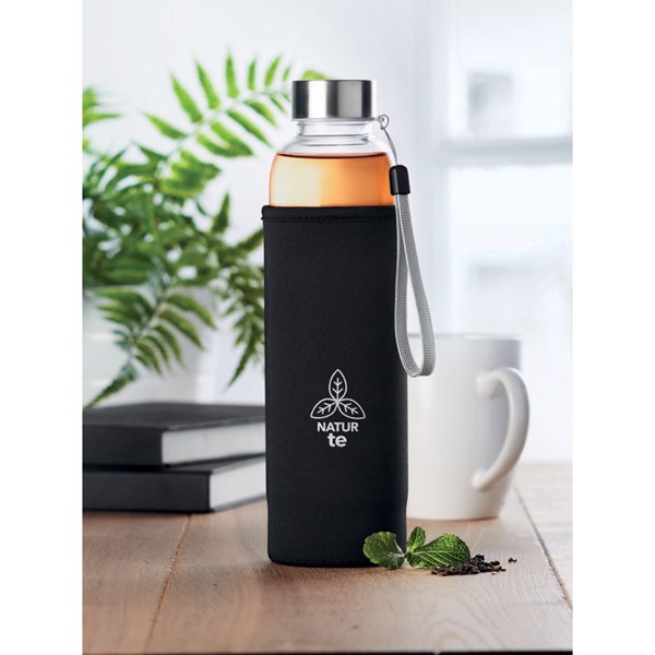 MB - Single wall glass bottle 500ml Utah Tea