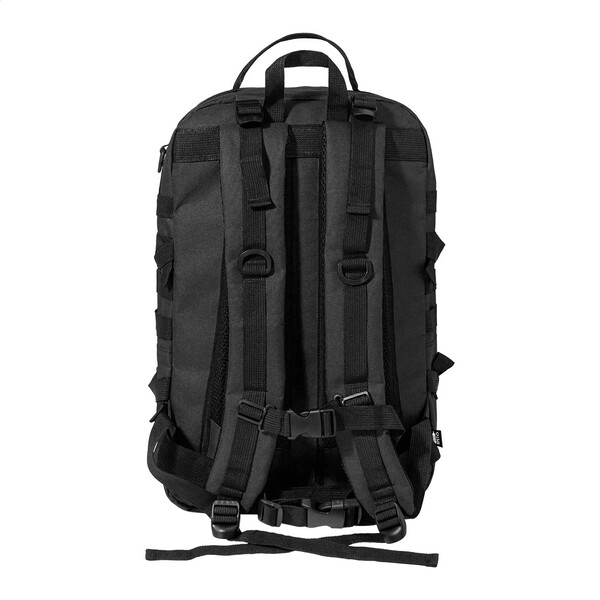 Rpet Outdoor Backpack Tactbak - Black