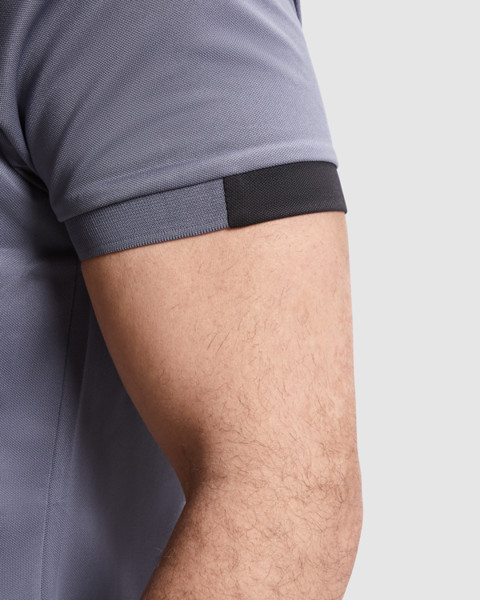 Samurai Polo Shirt - Lead/Black / XXL