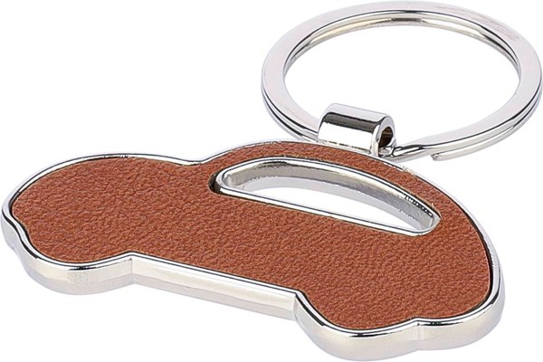Porta-chaves em pele reciclada Joan