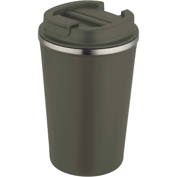 Bicchiere termico in acciaio inossidabile a doppia parete Newport da 350 ml - Verde foresta