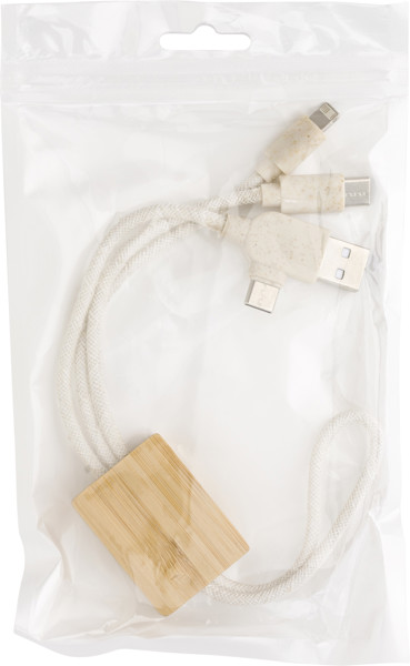 Porta-chaves com carregador USB Keegan