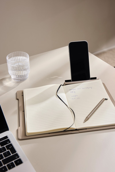 VINGA Baltimore RCS 4-in-1 Refillable Notebook - Greige