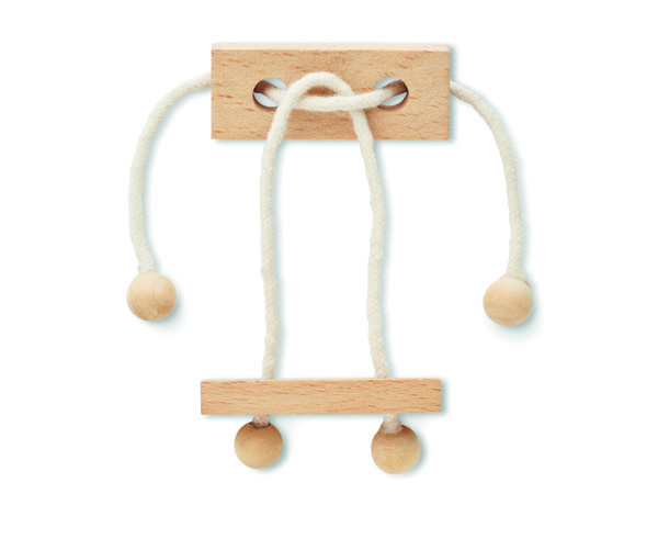 Wooden brain teaser rectangle Neurona