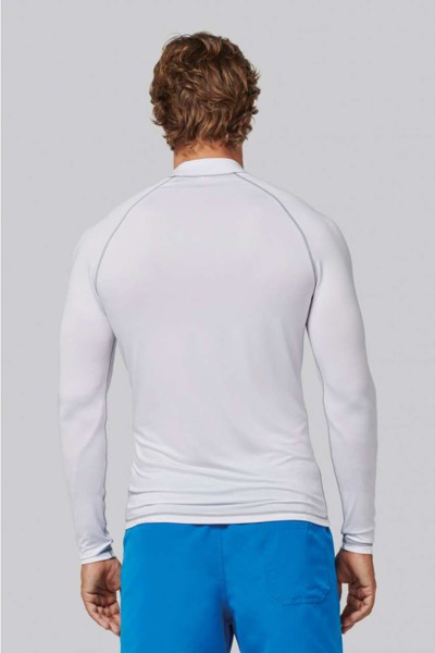Men's Technical Long-Sleeved T-Shirt With Uv Protection - White / XS