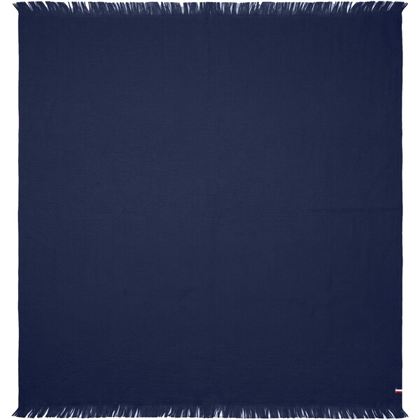 Citizen Green Axel organic cotton blanket - Navy
