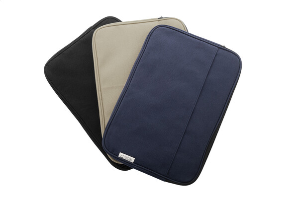 Sacoche ordinateur portable en toile recylcée Rebyss Comp - Bleu Foncé